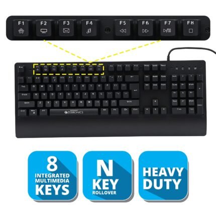 Zebronics Zeb Nitro 1 Mechanical Wired Keyboard ITSALE