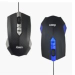 Foxin FGM-Smart Wired Optical Mouse-(Blue,Classy Red & Grey)
