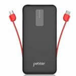 Pebble ACE-10000 MAh Power Bank-Black