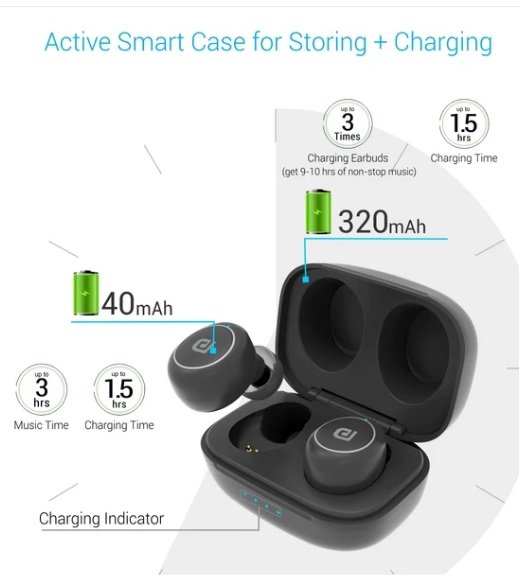 portronics harmonics twins mini tws bt earbuds