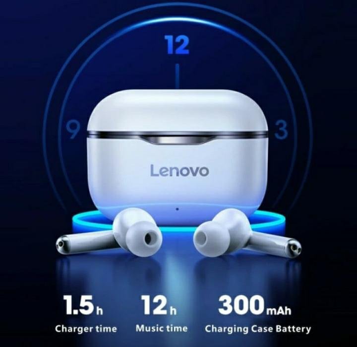 Lenovo LP1 TWS Wireless Bluetooth 5.0 Waterproof Sports Headphone