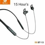 Rivano RN BT-13 Magnet Wireless Sports Headphones-Black