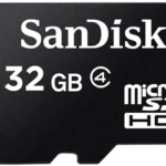 SanDisk 32GB MicroSDHC Class 4 Memory Card