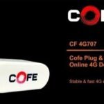 COFE CF-4G707WF 300 Mbps 4G Router  Single Band-White