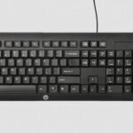 HP C2500 Wired Combo Keyboard and Mouse (Black)