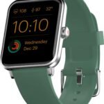 Noise ColorFit Pro 3 Spo2 Smart Watch with Built-in Oximeter Function (for Blood Oxygen Measurement), 1.55" HD Display with Sleep & Stress Monitor (Smoke Green)