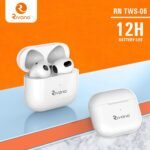 Rivano RN TWS-06 True Wireless In-Ear Headphones (White)