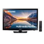 Samsung 24" Full HD LED Monitor TV with Built-in Speakers (LS24R39MHAWXXL,Black)