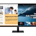 Samsung M5 32" Smart Monitor with Youtube,Apple Tv Streaming,Netflix,Prime Video(LS32AM500NWXXL, Black)