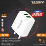 Tessco BC-206 Dual Port USB Charger
