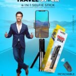 UBON SF-140 Travel Stick  4-in-1 Selfie Stick