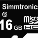 Simmtronics Micro SDHC 16GB Memory Card