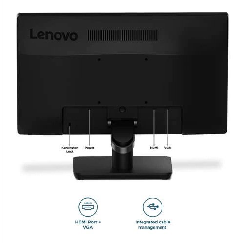 Lenovo 18.5 inch HD TN Panel Monitor (D19-10)-4