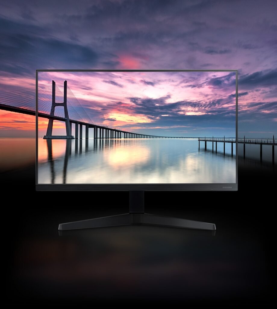 SAMSUNG 24 LED Monitor with IPS panel and Borderless Design-01