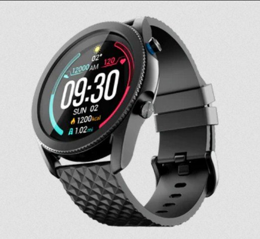 Intex FitRist Active Smart calling SpO2 Smart Watch(Black)-1