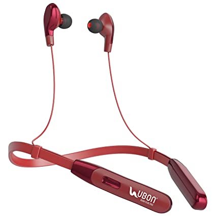 Ubon Club Series Cl-80 Wireless Neckband(RED)
