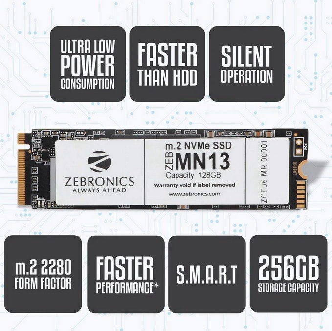 Zebronics ZEB-MN13 128GB m.2 NVM SSD-3