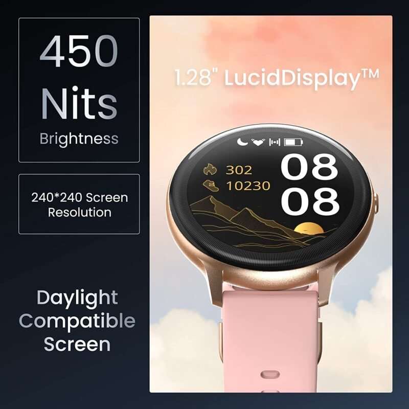 Ambrane Sphere Smart Watch with 450Nits Brightness & Lucid Display-2