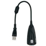 Axcess Steel Sound 5Hv2 Single Port USB Sound Card