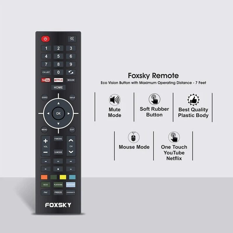 Foxsky 80 cm (32 inches) Full HD Smart LED TV 32FSELS-PRO (Black)-4