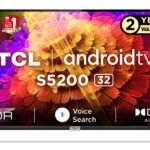TCL S5200 79.97cm(32")HD Ready LED Smart Android TV(32S5200)