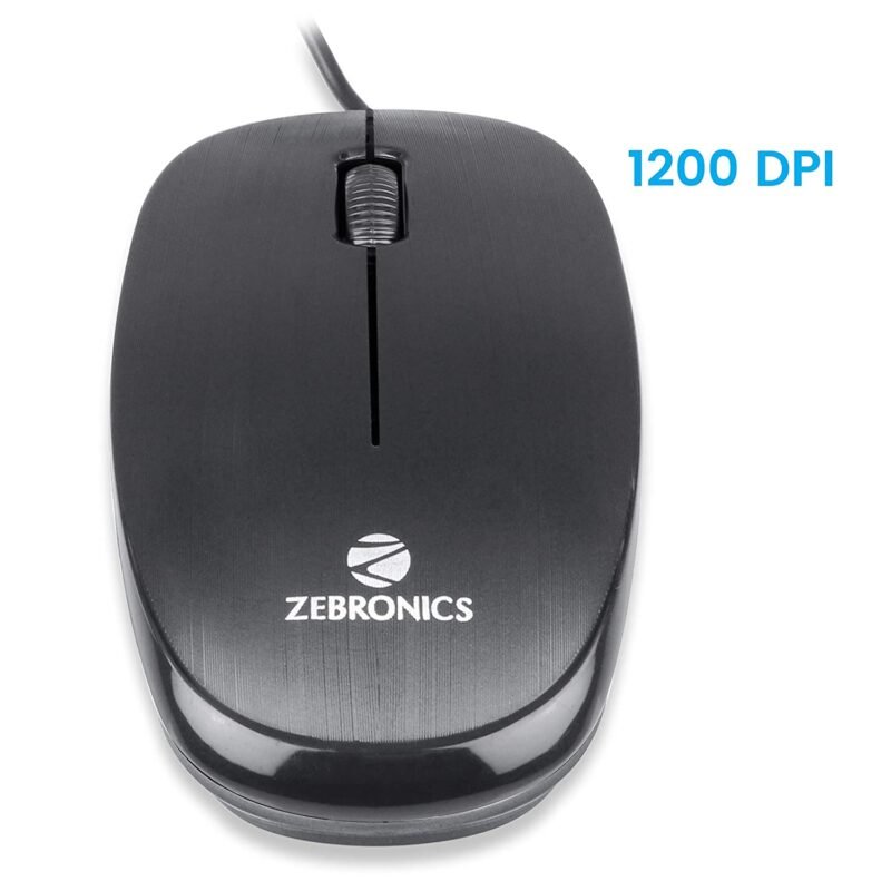 Zebronics Zeb Power Wired Mouse-5