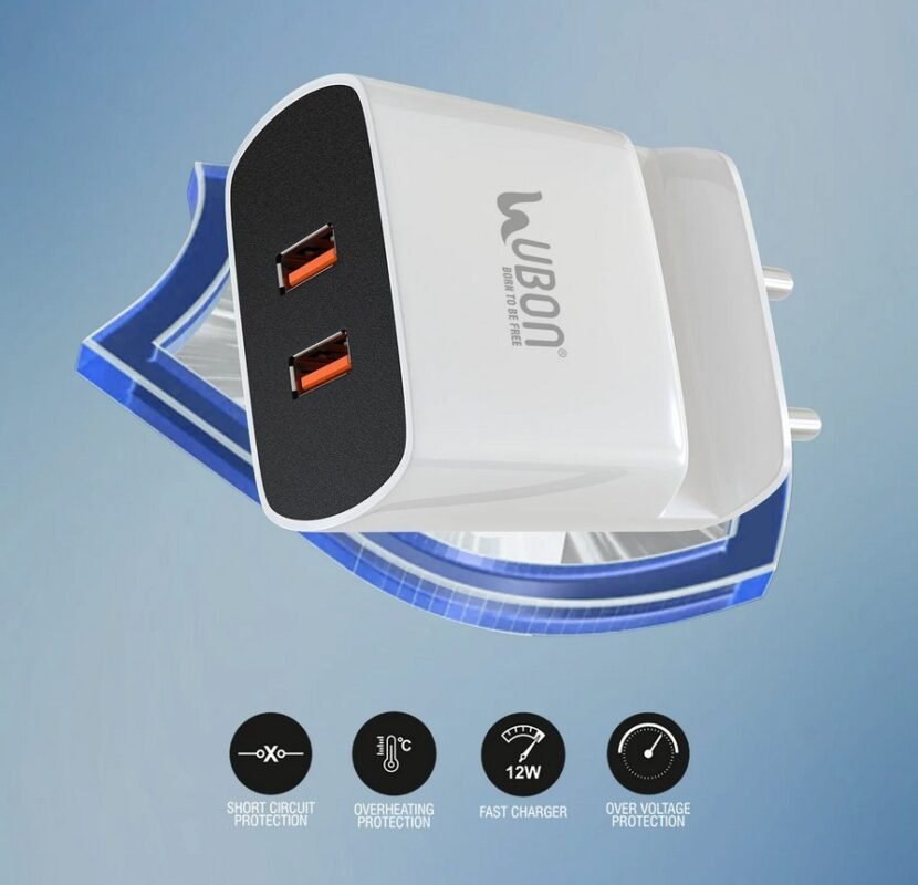 Ubon CH-560 Fusion Charger With Mobile Stand-2