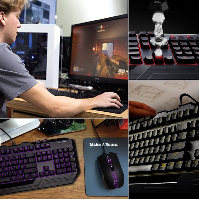 Cooler Master Devastator 3 Combo Gaming Keyboard-2