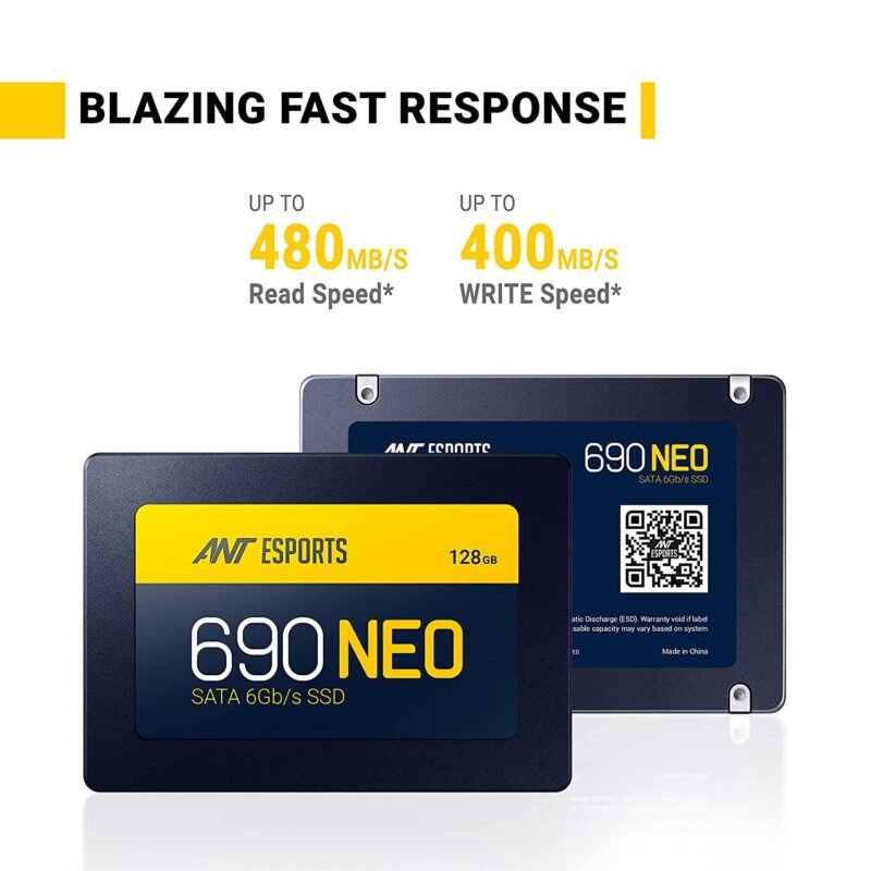 Ant Esports 690 Neo Sata 2.5 128 GB SSD Internal Solid State Drive -5