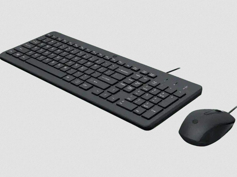 HP 150 Wired Keyboard & Mouse Combo-2
