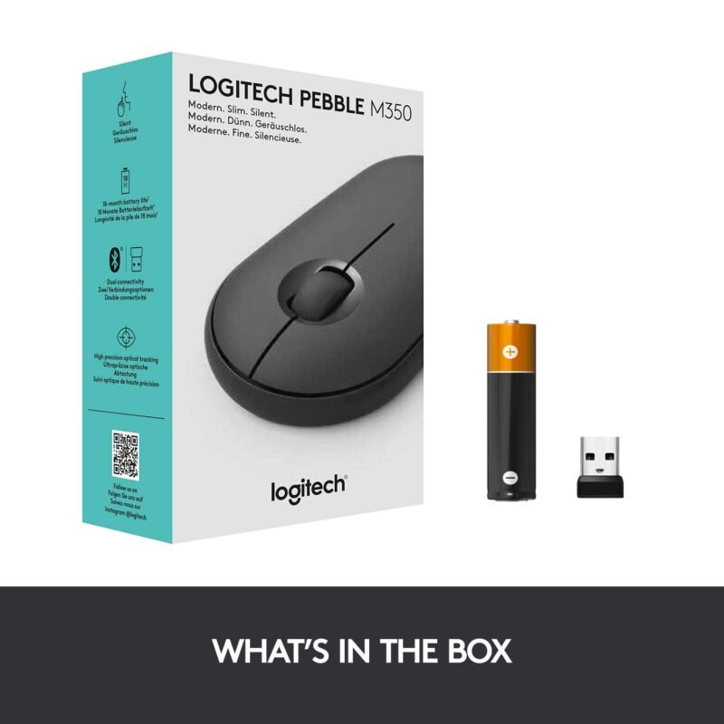 Logitech Pebble M350 Wireless Mouse-7