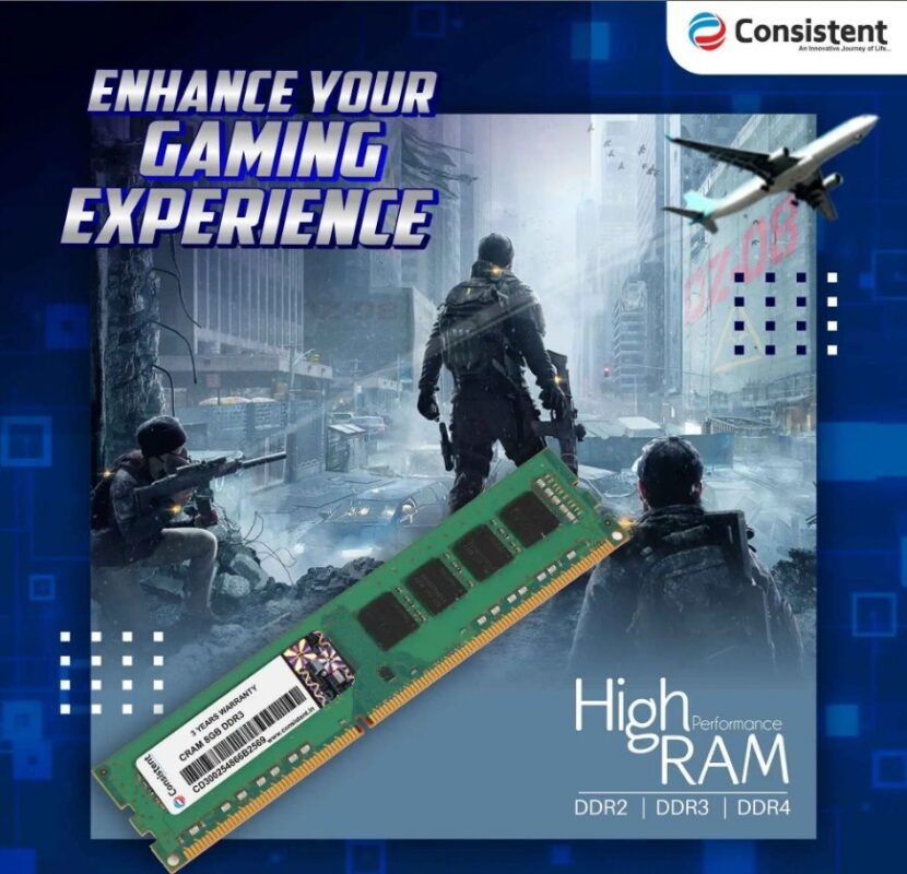 Consistent DDR3 8GB Desktop Ram-1