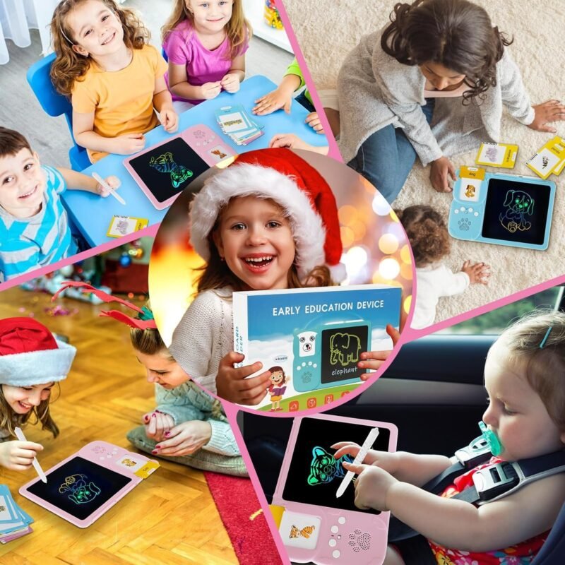 2 in 1 Talking Flash Card With Writing Tablet-6