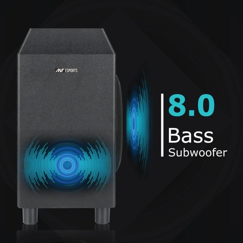 Ant Esports SBW300 2.1 Bluetooth Soundbar with Subwoofer-4