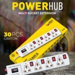 UBON ET-405 Power Hub Multi Socket Extension