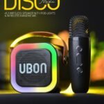 UBON SP-185 Disco Wireless Speaker with Wireless Karaoke Mic